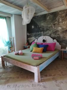 Posteľ alebo postele v izbe v ubytovaní Limonaia in Salento