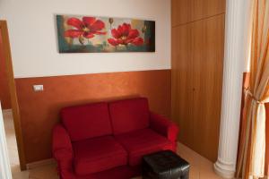 Istumisnurk majutusasutuses Albergo Perseo