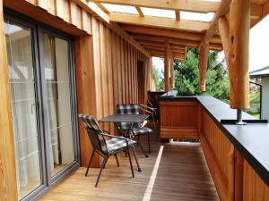 Balkon lub taras w obiekcie Appartement Seppi