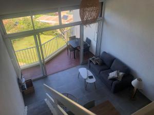 Zona d'estar a duplex vue mer exceptionnelle