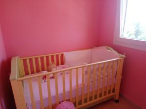 A bed or beds in a room at Holiday Home in Chalkidiki, Lakkoma