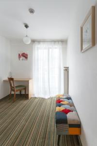 Postel nebo postele na pokoji v ubytování Gasthof Höhenrain