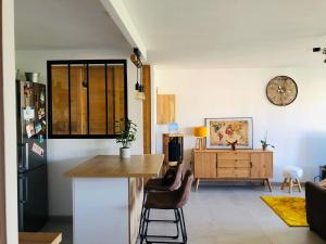 Posezení v ubytování Appartement de charme idéalement situé