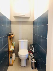 Koupelna v ubytování Appartement de charme idéalement situé