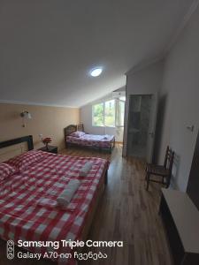 Postel nebo postele na pokoji v ubytování Martvili Newhotel