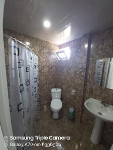 Vannituba majutusasutuses Martvili Newhotel