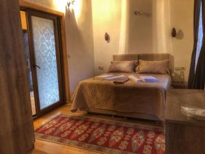 Ein Sitzbereich in der Unterkunft İpek Apart Hotel
