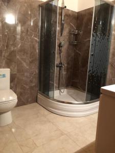 Ein Badezimmer in der Unterkunft İpek Apart Hotel