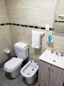 Vonios kambarys apgyvendinimo įstaigoje Hotel Pucará