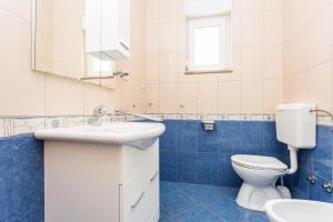 Koupelna v ubytování Apartman Justinić