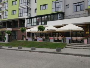 Budova, v ktorej sa apartmán nachádza