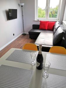 Posedenie v ubytovaní Apartament Cyprys 2