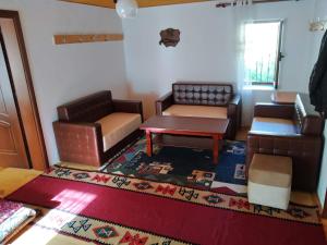 Posezení v ubytování Guesthouse Shtini