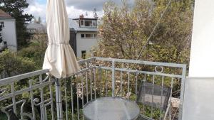 Balkon lub taras w obiekcie Appartement " Am Fasangarten "