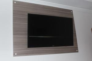 TV a/nebo společenská místnost v ubytování Hotel Cumbica Guarulhos