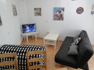 Posezení v ubytování Bungalow Las Américas Beach and Night