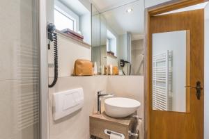 Koupelna v ubytování Romantik Hotel Ahrenberg