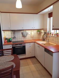 Kuchyň nebo kuchyňský kout v ubytování Seaside Paradise - Elegant & Modern Apartment