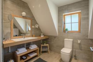 Et badeværelse på The Starlings Apartments Plitvice Lakes
