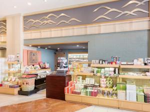 a store front of a grocery store with products on display at Hotel New Hankyu Kyoto in Kyoto +23 photos