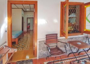 Istumisnurk majutusasutuses Omah Pitoe Yogya Homestay