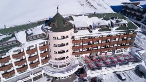 Sporthotel Kühtai v zime