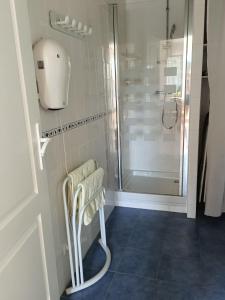 Koupelna v ubytování Appartement Gerezitenia