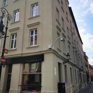 Budynek, w którym mieści się apartament