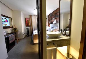 Kuchyň nebo kuchyňský kout v ubytování BUSINESS HOTEL SFAX