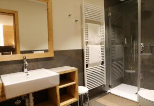 Koupelna v ubytování Hotel Belvedere Srl