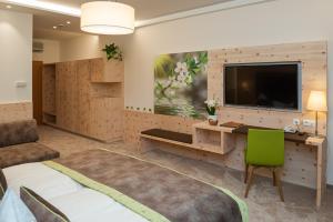 TV a/nebo společenská místnost v ubytování Thermenhotel PuchasPLUS Stegersbach