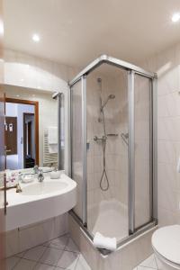 Koupelna v ubytování Hotel Stadtkrug