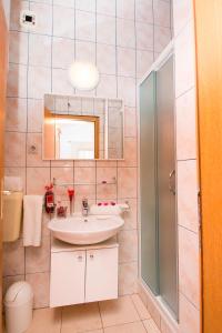 Koupelna v ubytování Villa Antonio