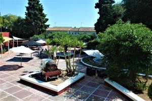 Zahrada ubytování Priorat Boutique