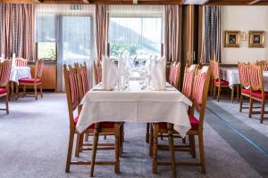 Restauracja lub miejsce do jedzenia w obiekcie Hotel Wiesenhof