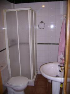 Koupelna v ubytování Los Olivos