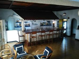 Loungen eller baren på Hotel Restaurant Hellenique Appartements