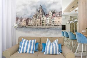 Posedenie v ubytovaní Marine by OneApartments