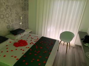 Posteľ alebo postele v izbe v ubytovaní Hotel Mediterraneo Ombrellone e Lettini Inclusi