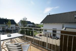Μπαλκόνι ή βεράντα στο Apartments am Baronenwald