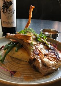 Food at or somewhere near the hotel 