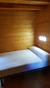 Postel nebo postele na pokoji v ubytování Resort Camping Solopuent