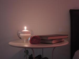 Knihovna v bed and breakfast