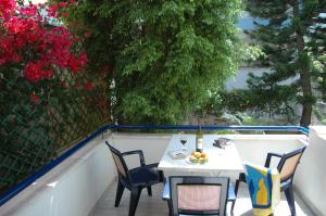 Zahrada ubytování Portobelis Apartments