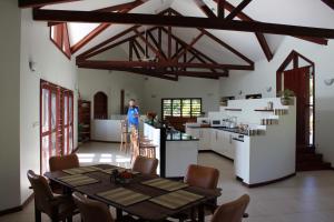 
A kitchen or kitchenette at Bularangi Villa, Fiji
