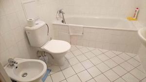 Kúpeľňa v ubytovaní Apartmány EDDY
