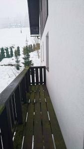 Balkón alebo terasa v ubytovaní Apartmány EDDY