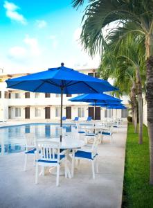 Bazén v ubytování Hotel Bonampak nebo v jeho okolí