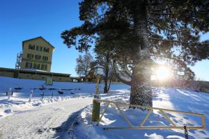 Sponars Chalet durante l'inverno