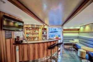 Zona de estar de The Quadrant Hotel & Suites